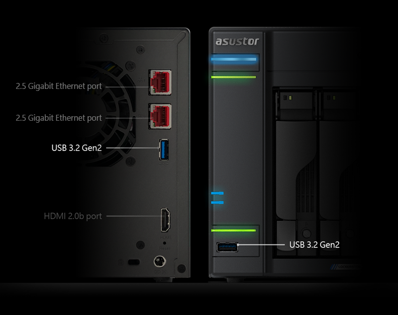 LOCKERSTOR 6 Gen2 (AS6706T)｜ASUSTOR｜株式会社アユート PC
